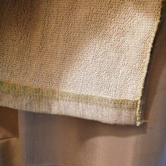 New Funnel neck Full Zip up Sweatshirt womens M Heather Gray Terry knit HighNeck - Picture 10 of 11